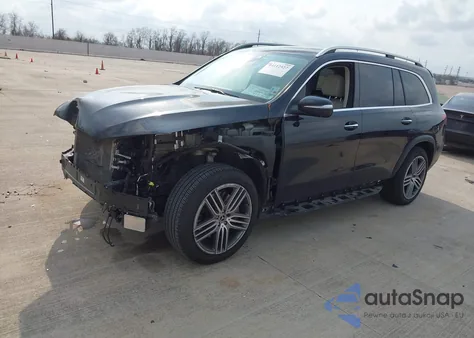 2021 Mercedes-Benz Gls 450 4Matic из США, поврежденный, VIN 4JGFF5KE5MA563393